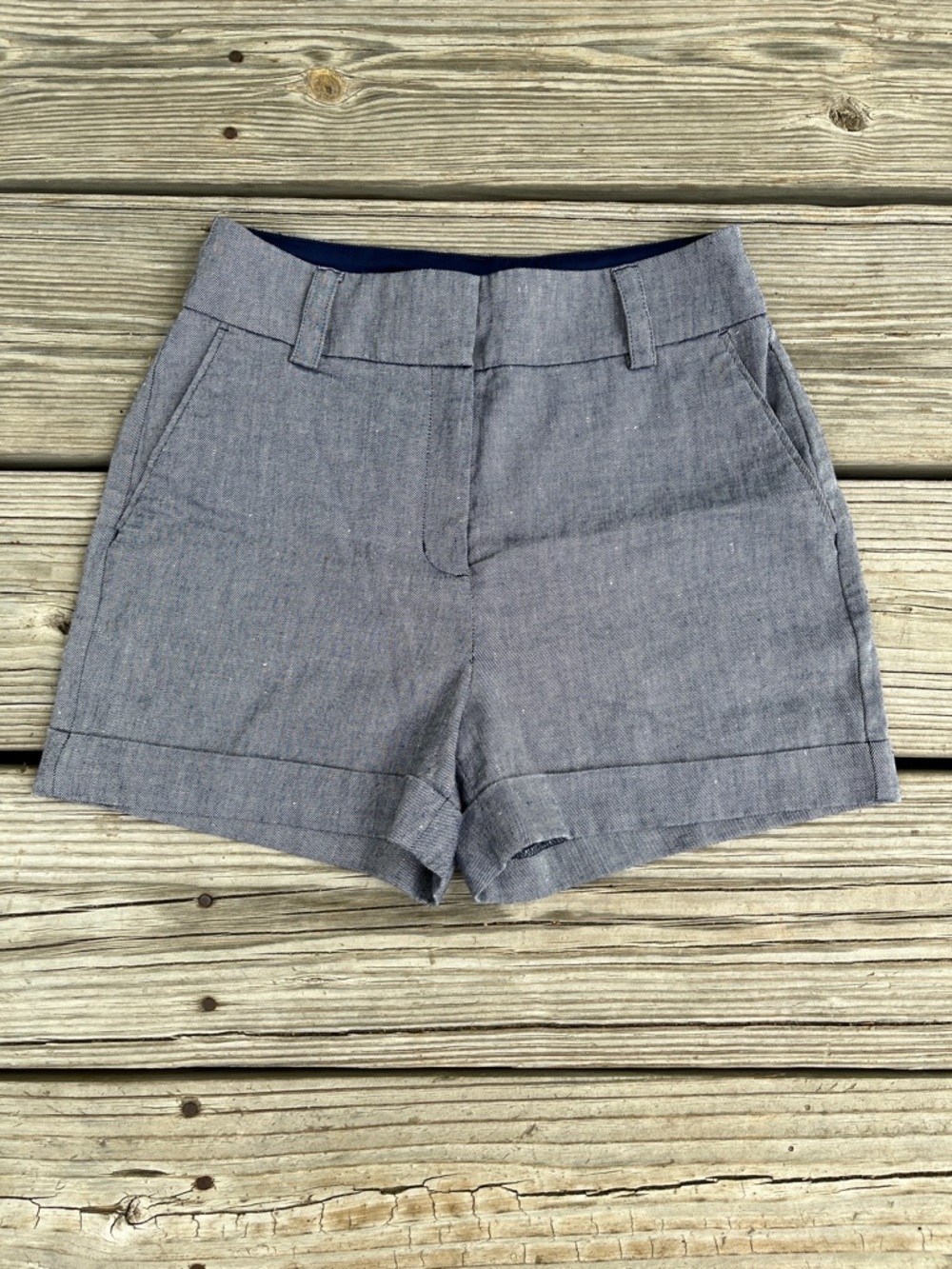 Express High-Waist Gray Women's Shorts